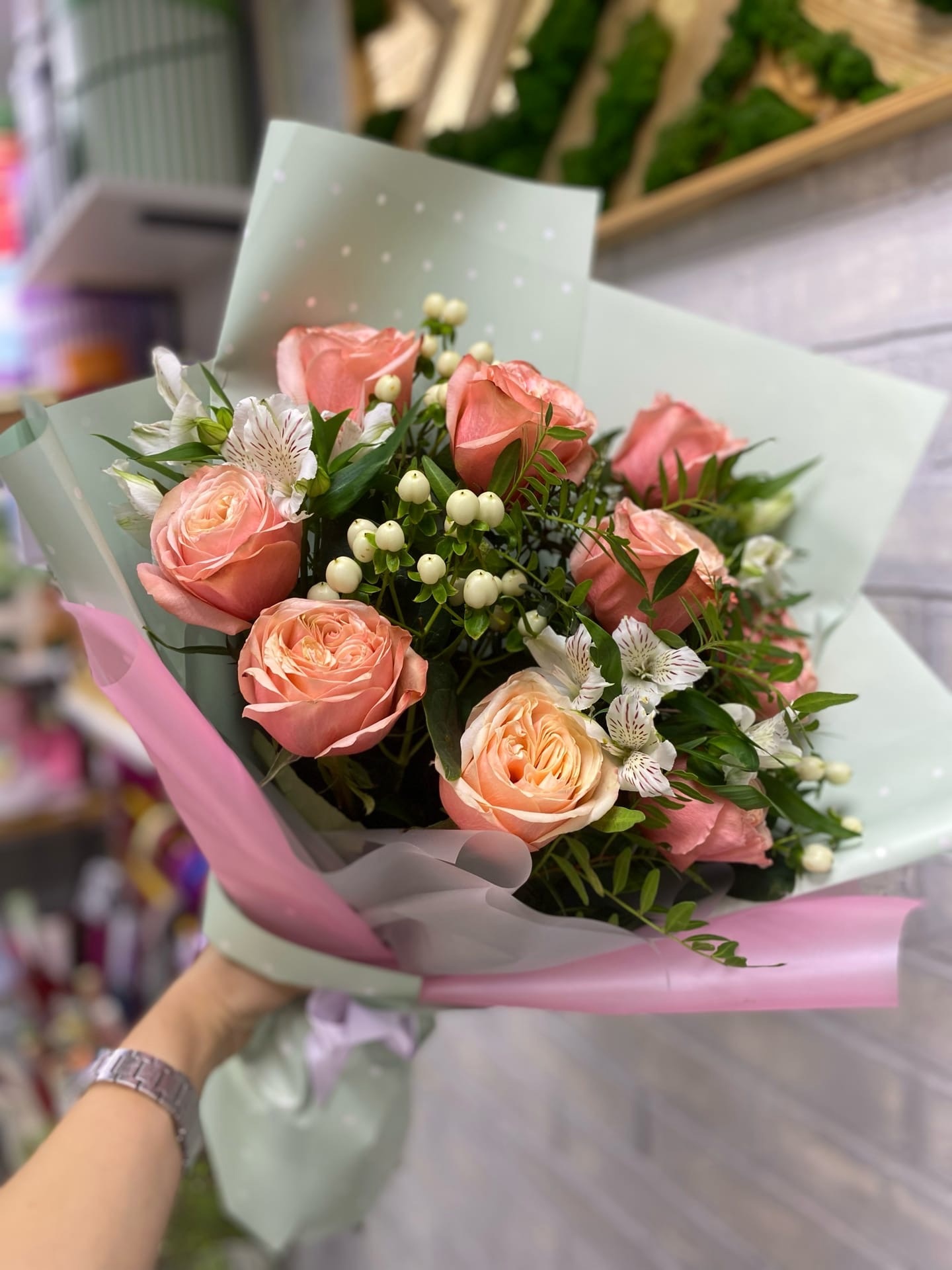 Букет из роз